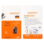 Faster 4 GB Mimi Serisi USB 3.0 Yüksek Hızlı Metal Flash Bellek thumbnail 4