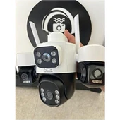 INOX-X113 Wifi Güvenlik Kamerası 3 Lensli 3 MP Hareket Algılama Özelliğiyle thumbnail 2