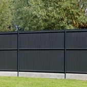 Bahçe Çiti İçin Özel Koruma Kapatma PVC Çit Kaplama 203x250 cm thumbnail 5