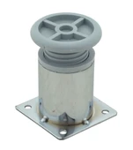 LUDIA Metal Ayarlanabilir 4 Adet Mobilya Ayağı Metal Tablalı 6cm thumbnail 3