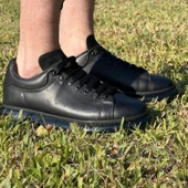 Kişiselleştirilebilir Kalın Ortopedik Tabanlı Mcquen Sneaker Spor Ayakkabı - Siyah thumbnail 6