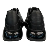 Kişiselleştirilebilir Kalın Ortopedik Tabanlı Mcquen Sneaker Spor Ayakkabı - Siyah thumbnail 5