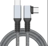 Daytona Vr-C Oculus Quest ile Uyumlu Vr5 Link Kablosu 5 M, 5gbps USB 3.2 Gen 1 Hızlı Veri Aktarımı, Hızlı Şarj Usb-C, Quest 2 Uyumlu (Type C To Type C) Kablo thumbnail 1