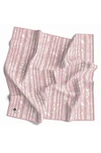 Twill Batik Şal Desenli Pudra Renkli 90x90 Eşarp (İpek İçermez) Kenar Dikiş Şekli El Dikişli thumbnail 1
