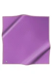 % 57 İPEK % 43 VİSKON Twill İpek Monogram Desenli Mor Renkli 90x90 Eşarp Dikim Şekli : El Dikişi thumbnail 2