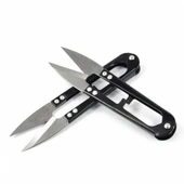 12 Adet Metal Balıkçı Makası Yaylı Otomatik Sistem Ağ Makası thumbnail 7