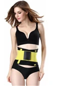 Hot Belt Termal Sauna Kemer Unisex Terletme Korsesi (sarı-siyah) thumbnail 1