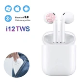 İ12  Wireless Air Bluetooth Kablosuz Kulaklık thumbnail 3