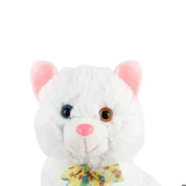 Sesli Peluş Van Kedisi 33 cm Miyavlayan Oyuncak Van Kedisi thumbnail 2