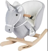 TommyBaby Egitici Peluş Sallanan At Ahsap Sallanan At UNİCORN thumbnail 4