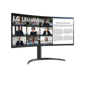 LG 34WR55QK-B 34” 100Hz 5ms GtG WQHD(3440x1440) USB Type-C Siyah Kavisli Pivot Monitör thumbnail 2