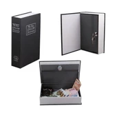 Kitap Şeklinde Gizli Kasa  Kilitli kumbara Büyük Boy thumbnail 3