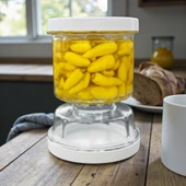 Technow VPS-023 Sulu Peynir Zeytin ve Turşu Saklama Kabı 500 ml thumbnail 4