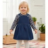 Çiçekli Kız Bebek Bluz thumbnail 1