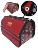 La Vista Lüx Flaybag Perdeli Kedi, Küçük Köpek Taşıma Çantası 43-26-27Cm 1300Gr KIRMIZI thumbnail 2