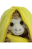 Peluş Maymun Hem Muz Hem Maymun 30 Cm thumbnail 6