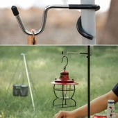 Kamp İçin Çok Fonksiyonlu S-Şekilli Direk Askısı Kaymaz Paslanmaz Çelik Eşya Asma Kancası (5314) thumbnail 3