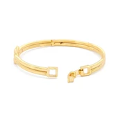 Altın Kaplama İmitasyon Aşk Düğümü Kelepçe Bileklik BLZ-649 thumbnail 3