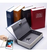 Kitap Şeklinde Gizli Kasa  Kilitli kumbara Büyük Boy thumbnail 1