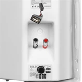 Magicvoice F-LHY5S 5.25" (13.5 CM) Hat Trafolu Duvar Tipi Sütun Hoparlör (20W RMS / 180W Peak - MP3 USB Uyumlu) - Beyaz thumbnail 4