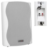 Magicvoice F-LHY6.5S 6.5" (16 CM) Hat Trafolu Duvar Tipi Sütun Hoparlör (30W RMS / 200W Peak - MP3 USB Uyumlu) - Beyaz thumbnail 1