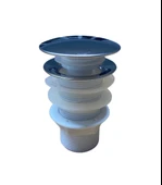 Pop Up Krom Kaplama Bas Aç Lavabo Sifonu Gideri Ekstra Contalı thumbnail 1