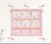 Baby 9 Cepli Bağlamalı Beşik Kenarı Düzenleyici (pembe) thumbnail 3