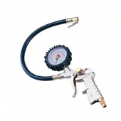 Basınç Göstergeli Lastik Şişirme Tabancası Hava Saatli thumbnail 4