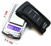 Diamond Dijital Ekran Araba Anahtarlığı Şeklinde Mini Hassas Cep Terazi (200 Gr-0.01) thumbnail 3