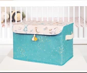 Baby Püsküllü Kapaklı Kutu Düzenleyici Çok Amaçlı Organizer Kutu Maxi Boy (yeşil) 04232 thumbnail 1