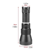 1200 Lümen Profesyonel Şarjlı El Feneri  Wt-655 thumbnail 3