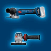 Bosch Profesyonel GWS 18V-11 S Devir Ayarlı Akülü Taşlama Makinesi 125 mm 06019N4000 (Solo -Aküsüz) thumbnail 4
