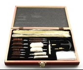 Nikula-27parça Ahşap Kutu Evrensel Tabanca Temizleme Seti thumbnail 2