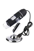 Nikula-1600x Usb Dijital Mikroskop Kamera Endoskop 8led Büyüteç Metal Standı thumbnail 1