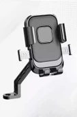 Motor,motosiklet,bisiklet ,scooter İçin 360 Derece Dönebilen Dikiz Aynası Versiyonu Telefon Tutucu Aparat thumbnail 7
