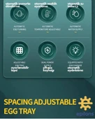 Kuluçka Makinesi 130 Lu Tam Otomatik Yedek Motorlu My-130 thumbnail 8