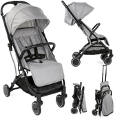 Chicco Trolley Me Bebek Arabası Light Grey thumbnail 4