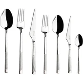 Emsan Side 84 Parça Lüks Kutulu 12 Kişilik Çatal Kaşık Bıçak Seti thumbnail 8