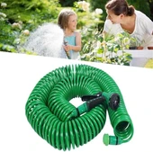 30 Metre Spiral Hortum + 4 Fonksiyonlu Özel Sulama Tabancası (5314) thumbnail 2