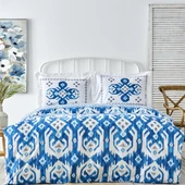 Karaca Home Neos Mavi %100 Pamuk Çift Kişilik Nevresim Takımı thumbnail 2