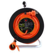 Plastik Makaralı Seyyar Kablo Uzatma Kablosu 3x1.5 mm CCA Kablo 50+2 Metre thumbnail 4