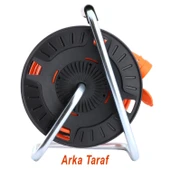 Plastik Makaralı Seyyar Kablo Uzatma Kablosu 3x1.5 mm CCA Kablo 50+2 Metre thumbnail 5