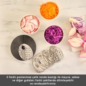 Karaca Mastermaid Power Max 11 In 1 Mutfak Robotu Matte Black Silver 2500 W thumbnail 7