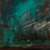 Soyut Orman Manzarası , Yağlıboya Kanvas Tablo 60 x 120 thumbnail 2