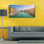 Venedik  Kanallar Kanvas Tablo 60 x 120 thumbnail 1