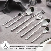 Karaca New Liza 84 Parça 12 Kişilik Çatal Kaşık Bıçak Takımı thumbnail 5