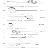 Emsan Fair 84 Parça 12 Kişilik Kutulu Çatal Kaşık Bıçak Takımı thumbnail 5