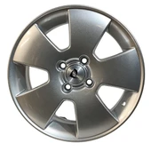 BK-5791 6*15 4*100 ET40 56.6 SILVER JANT thumbnail 2