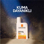 La Roche Posay Anthelios UVMUNE400 Invisible Fluid Tüm Cilt Tipleri Için SPF50+ Yüz Güneş Kremi 50 M thumbnail 4