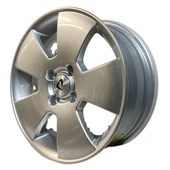 BK-5791 6*15 4*100 ET40 56.6 SILVER JANT thumbnail 1